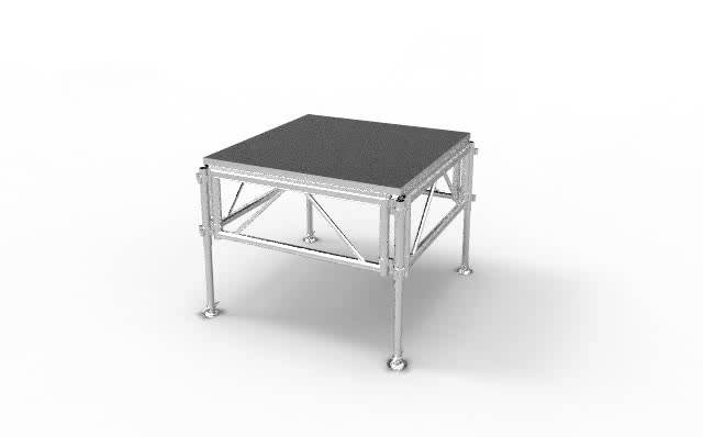 Stage Stair,Stage Easy to Install,Portable Stage Carry Stage Skirts