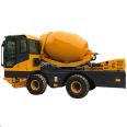 New product mobile small 1.2 cubic meter model self loading concrete mixer truck