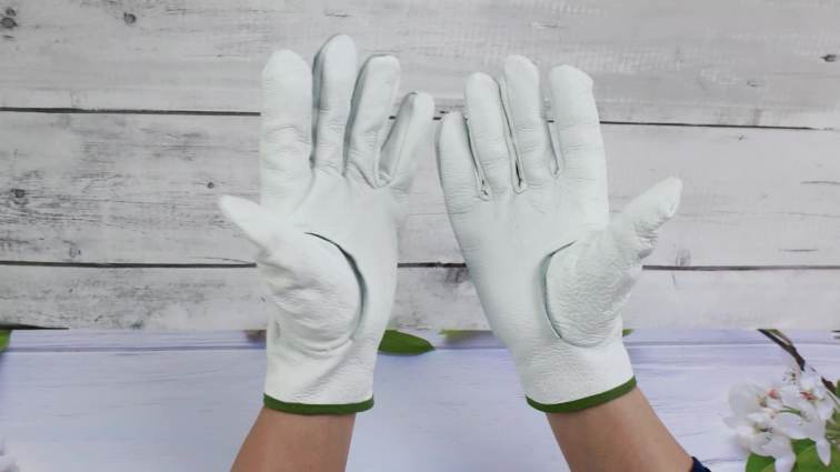 Specialized in the production of cheap wear-resistant pig leather driver gloves garden gloves