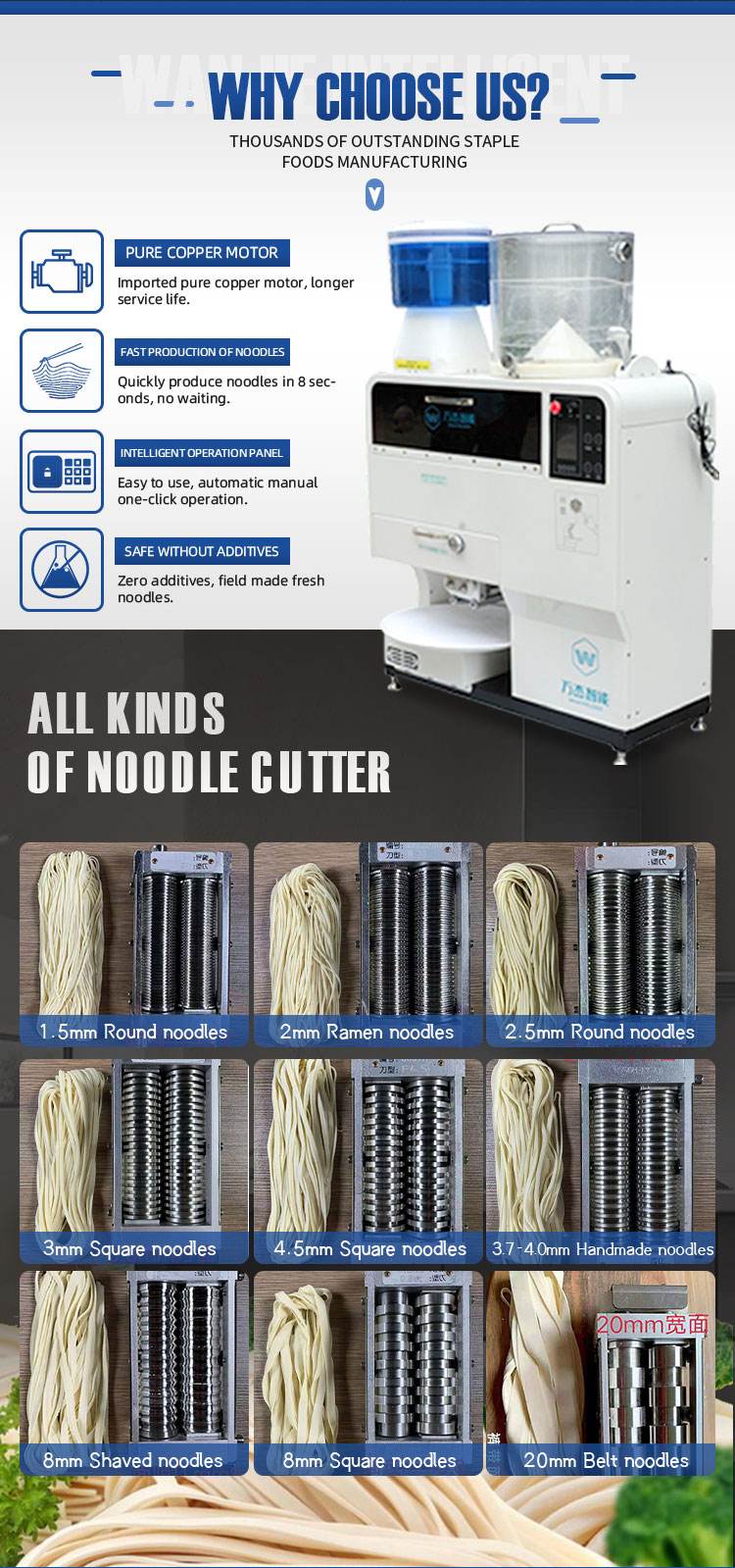 Automatic New Quality Instant Noodles Pasta Maker Noodle Making Machine