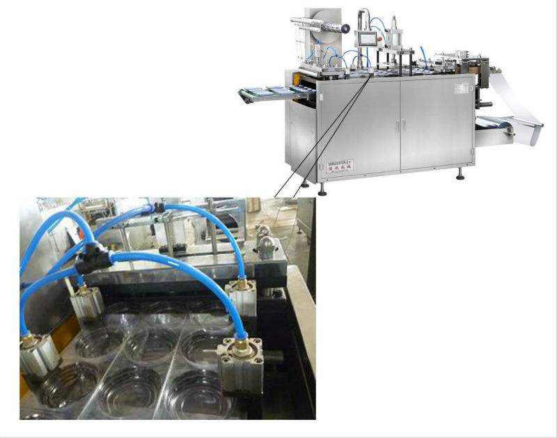 JC-340 automatic plastic lid small thermoforming machine