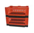 cheap stackable small size collapsible type 15.7"x11.8"x 6.9" folding small plastic crate basket