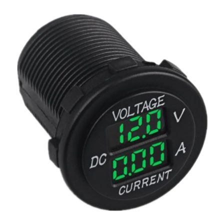 12V DC Voltmeter And Ammeter Car Motorcycle Mini Digital Voltmeter LED Voltmeter Ammeter