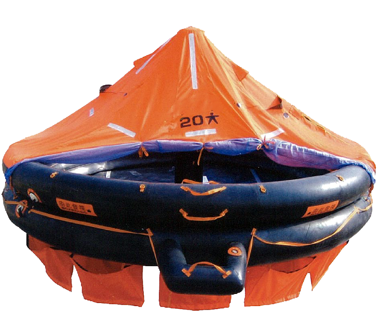 Inflatable Life Raft for Marine Equipment