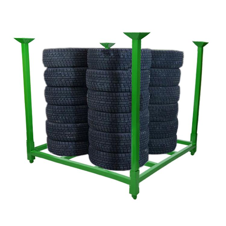 Customized logistic trolley high quality stackable home storage rack / tray rack trolley