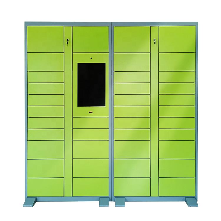 metal digital lockers electronic cabinet used school intelligent Cabinet smart delivery parcel locker smart