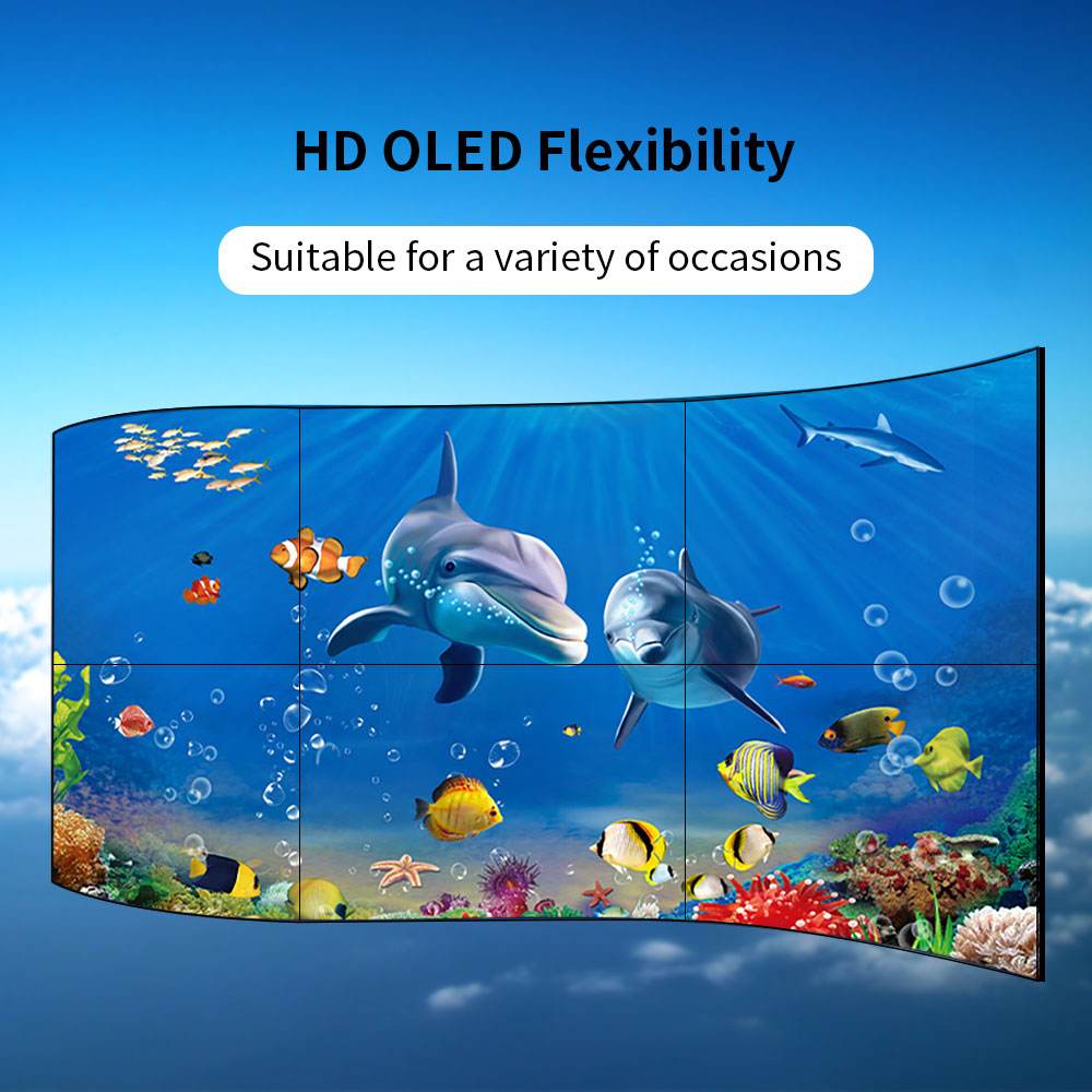 Smart Flexible Folding HD Digital Signage Poster Network WiFi Video Media Player Indoor LCD Commercial Advertising Display