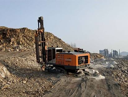 Best quality crawler mounted drilling equipment diesel power pile driver drill rig for sale