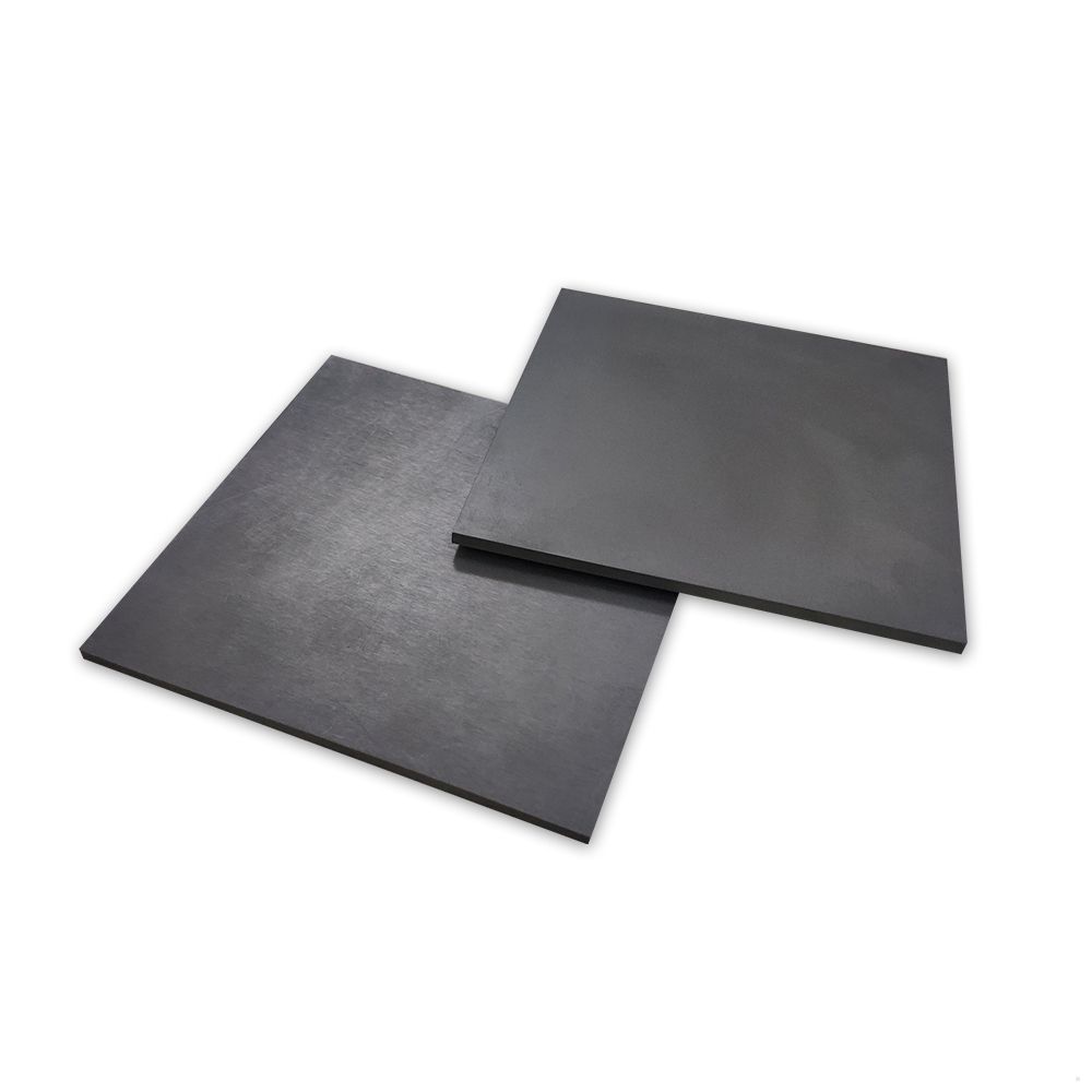 High strength graphite baffle plate