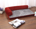 Wholesale Winter Simple corduroy dog cat pet bed sofa