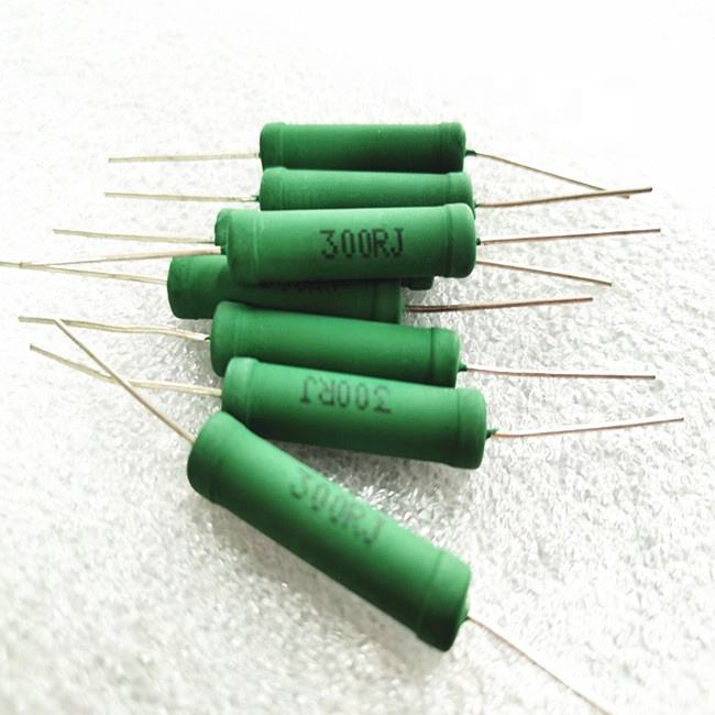 300 Ohm ceramic resistor  wire wound resistor 1w 2w 3w 8w 12w