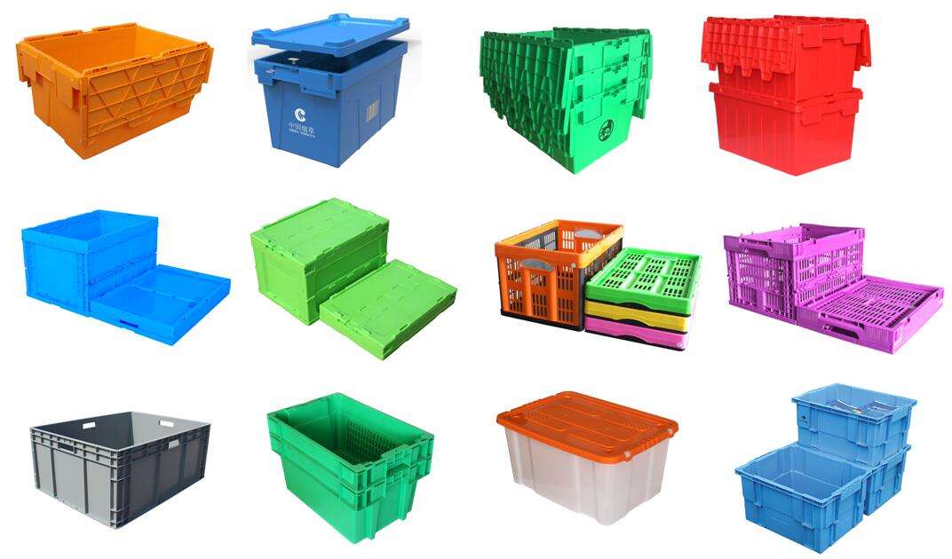 wholesale plastic pp box stackable
