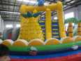 Beautiful Fruit theme slide jumping bounce castle inflatable slides
