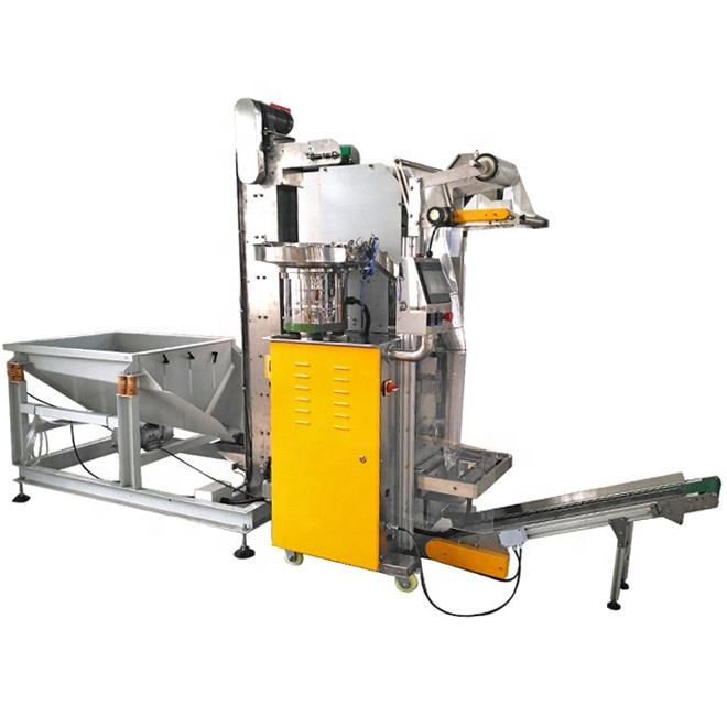 automatic vibrating feeder nail nut bolts counting and weighing pouch bagging packing machine bagger