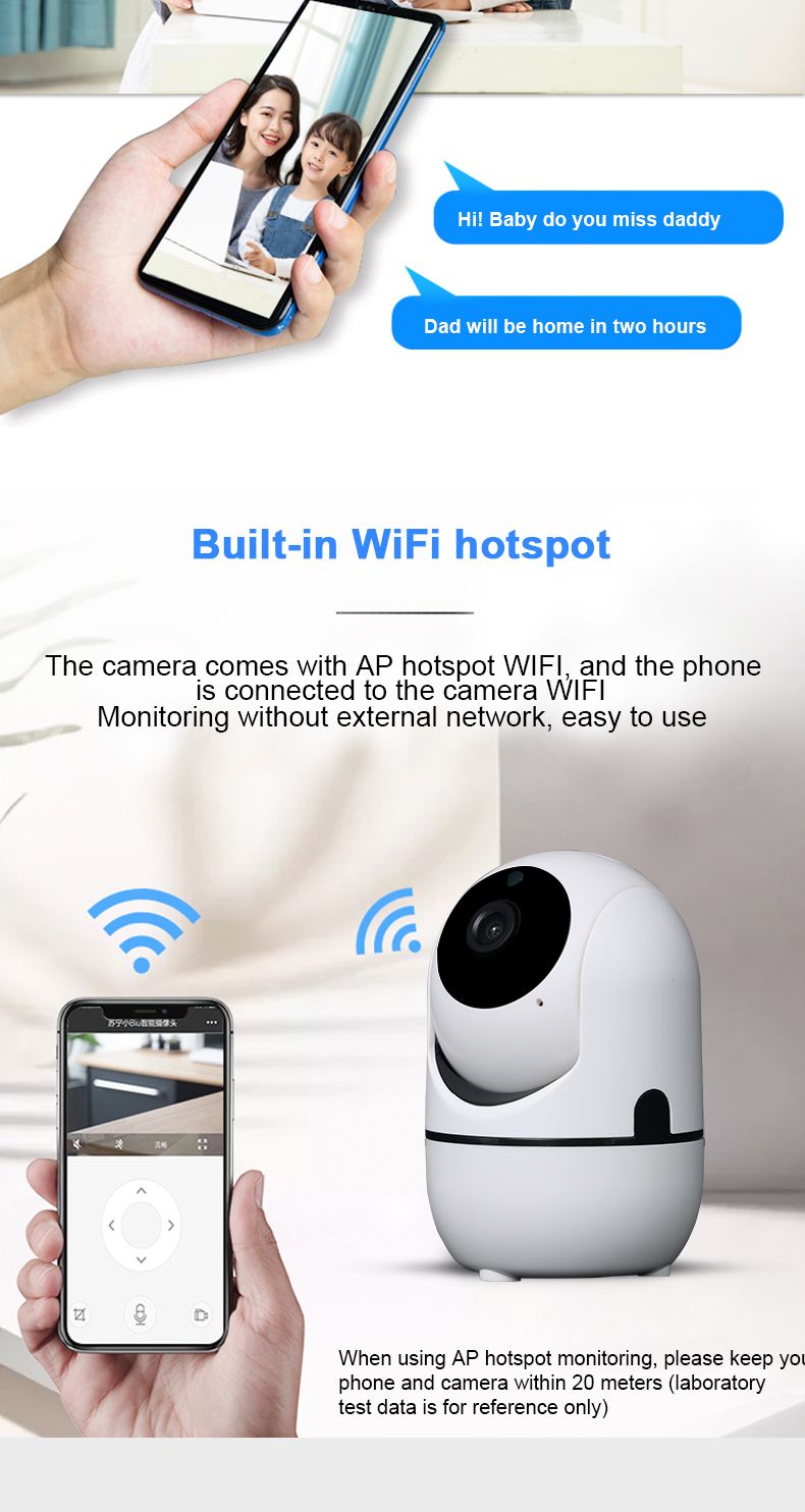 Best selling poe high definition 2Mp 3Mp 5Mp indoor full color ir vision cctv system  mini ip wifi ptz dome camera