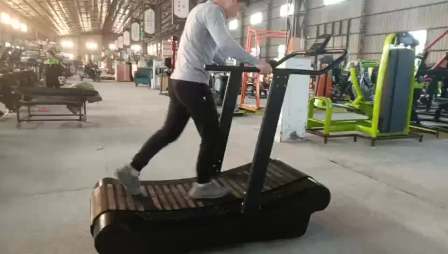 commercial air runner  curved treadmill  for MND-Y600B Self Generating Curve Treadmill  maquinas de gimnasio rueda de andar