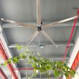DAWANG FAN PMSM Motor 7.3m Wave Blade Big HVLS Ceiling Fan for Commercial/pmsm motor fan