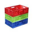 Manufacturer wholesale 40L small size eco-friendly PP plastic collapsible crate box for fruit and vegetables