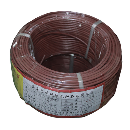 4mm copper wire cable price RV/ BV/Bvr Housing Electrical Wire and cable pvc insulation cable electric wire