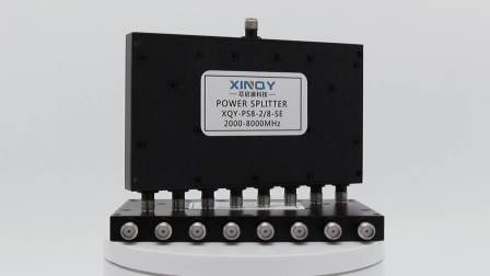 XINQY Made in China  Power Divider SMA-Female 8 way 2000-8000 MHz  Combiner RF Microstrip Power Splitter