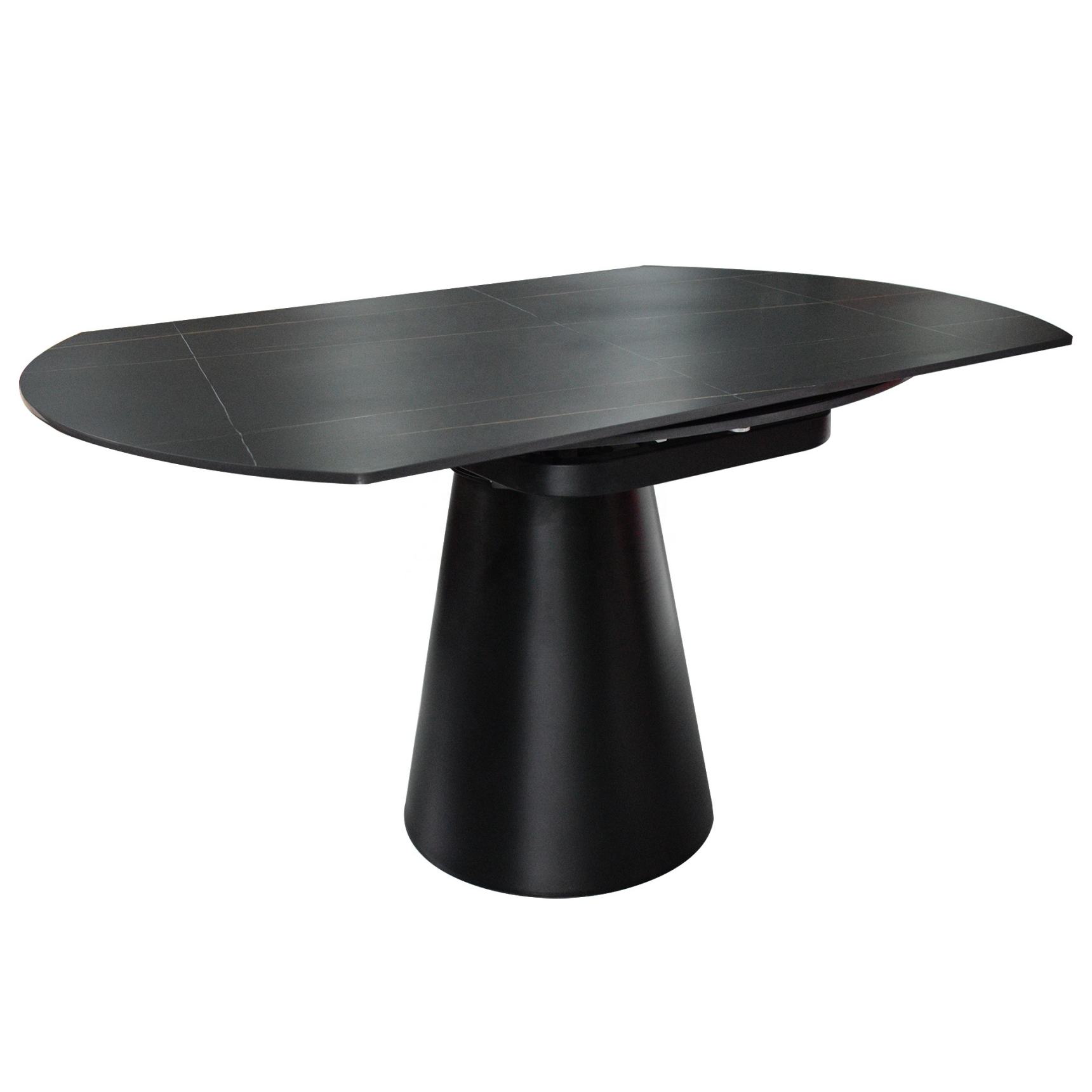 Extendable table base adjustable dining table base for dining room