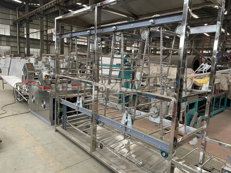 Fresh Noodles Processing Machine Manufacturer China Steam Noodle Machine Fresh Oil Noodles Processing Plant
