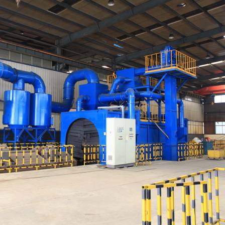 Sand Blasting Machine For Clean Steel Pipe Outer And Inner Wall