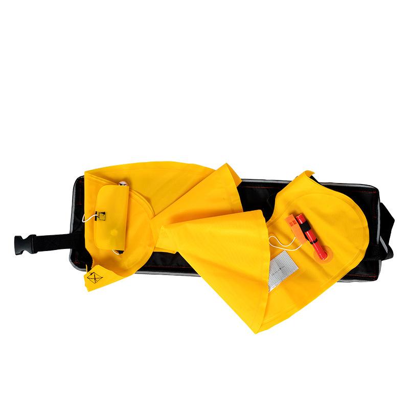 100N Co2 Inflatable Safety Belt Pack Kayak Fishing Life Vest for Sale