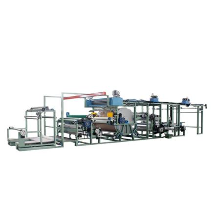 Automatic solvent based glue TPU Film Laminating Machine for outdoor clothes