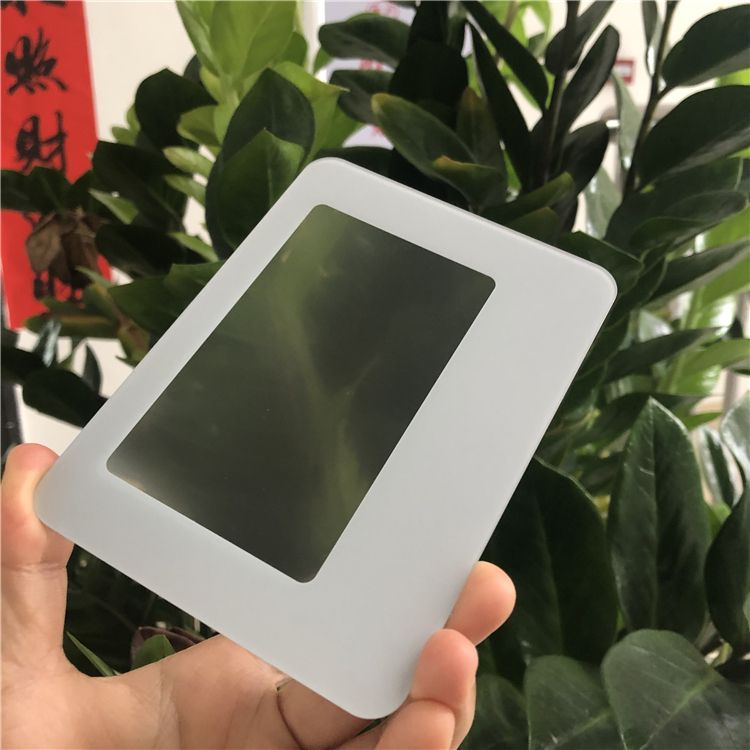 0.7mm 1.1mm Gray Anti-Glare Painted Cover tempered Glass