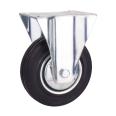 150 Mm Solid Forklift 4 Inches Rubber Trolly Caster Wheel In China