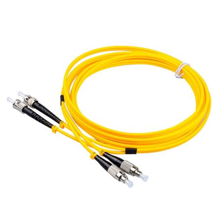 Single Mode Sc Connectors Patch Cord Optical Fibre Bundle Indoor Fiber Optic Jumper Cable