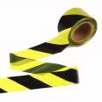 Black Yellow Barrier tape non adhesive