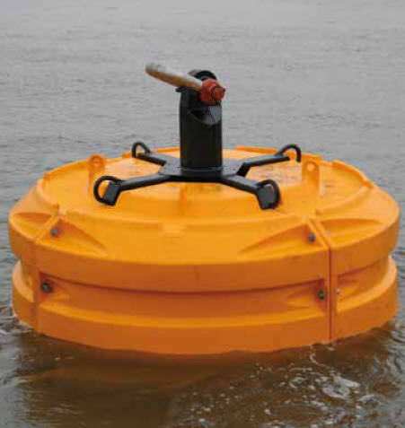 Customizable Diameter 1200 mm HDPE stable  boat security marine ship buoy cylindrical steel mooring buoy