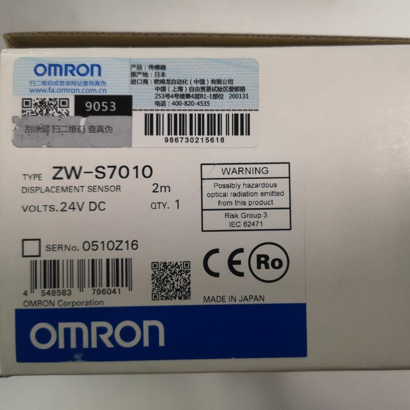 Build-In Amplifier Smart Sensor Laser Sensor OMRON ZX1-LD600A61 ZX1-LD600A81