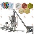 Semi Automatic blood plasma powder packing machine bleach powder for clothes packing machine milk flour powder packing machine