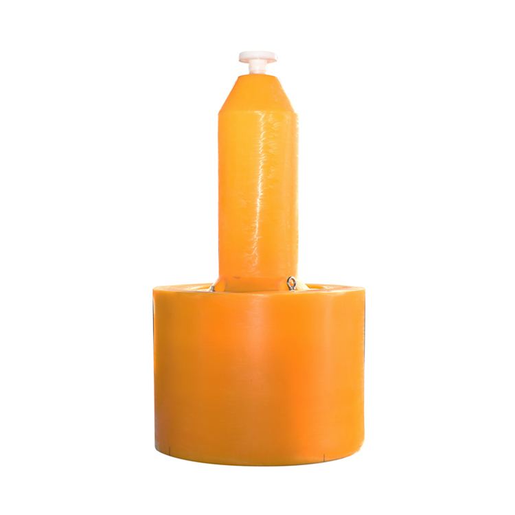 Factory directly plastic floating buoy with marine radar navigation buoy with light