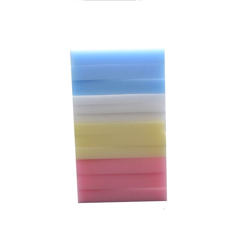 Colorful magic melamine cleaning foam daily necessity cleaning sponge