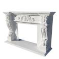 Factory Natural Stone Mantle Fireplace Mantel Electric Fireplaces