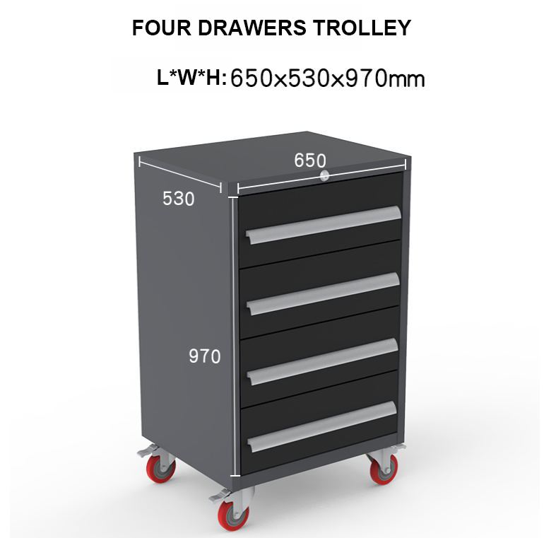Tool Cabinet Workshop Garage Metal Tool Cabinet Metal Storage Cabinet/tool Trolley/ Tool Cart With tools