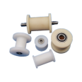 H belt sheave wheels plastic  flat roller pulley H groove sliding pulley nylon sheave With the screw