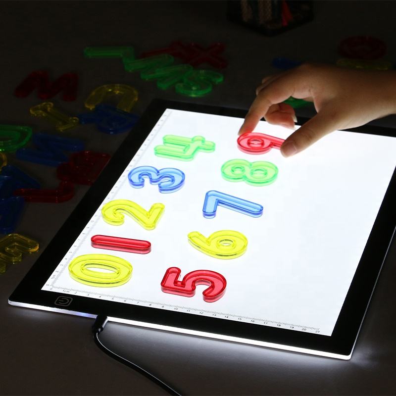 3 level adjustable dimmable tracing drawing board A4 LED Tracing Light Pad Tracer Light Box Artist LED Drawing board