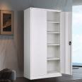 Steel furniture 2 door steel storage file cabinet office metal KD filing cabinet with 4 mobile shelf