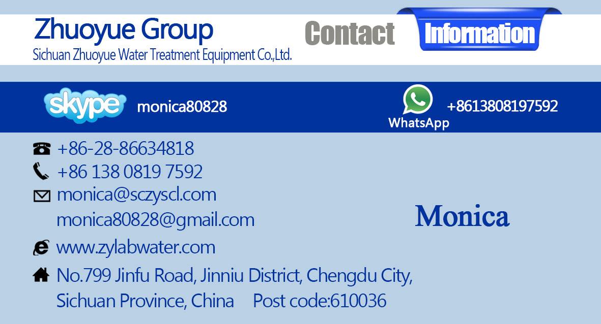 250L EDI+Mixed Bed Resin Ultrapure Water Treatment Equipment