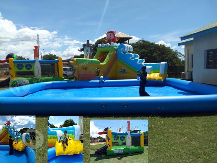 factory inflatable car slide cheap inflatable bouncy slide price