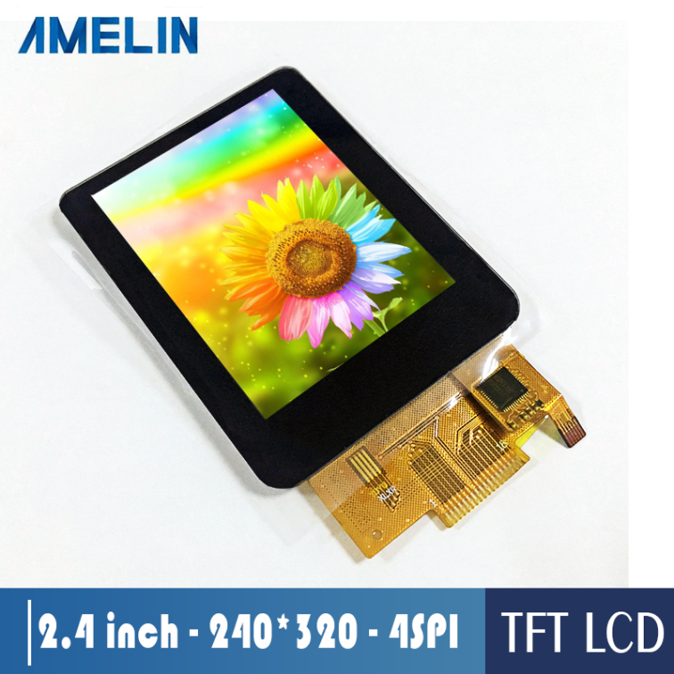 2.4 inch 240*320 TN 4SPI TFT LCD touch screen display with ILI9341V driver IC module 2.4 inch touchscreen