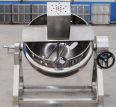 Industrial stainless steel tilt 300 liter electric jacketed kettle soup cooking mixing pot