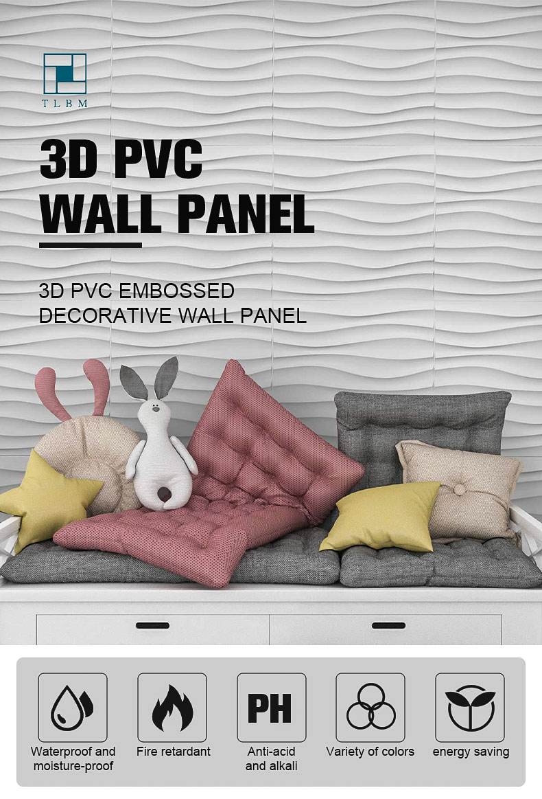 Home Decor 3D designs  PVC Interior  luxury wall panels