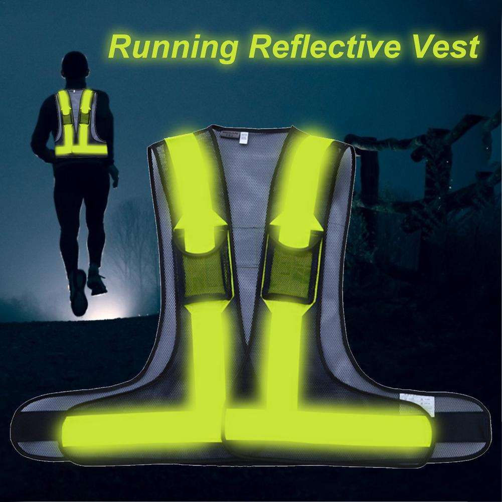 Adjustable Safety Outdoor Safety Reflector Harness Reflective Vests Belt
