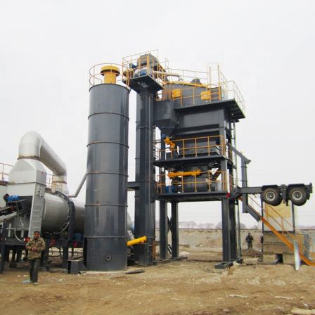 China supplier 80 ton asphalt premix mixer hot asphalt mixing station